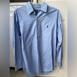 Blue Ralph Lauren button down.